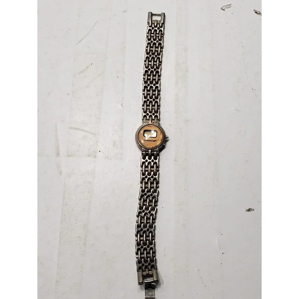 Vintage Jordache Women’s Gold Tone LCD Digital Display Quartz Day/Date Watch